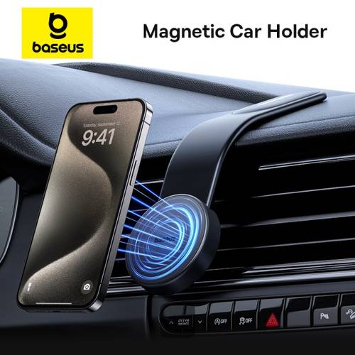 Baseus C02 Magnetic Phone Holder Cluster Black
