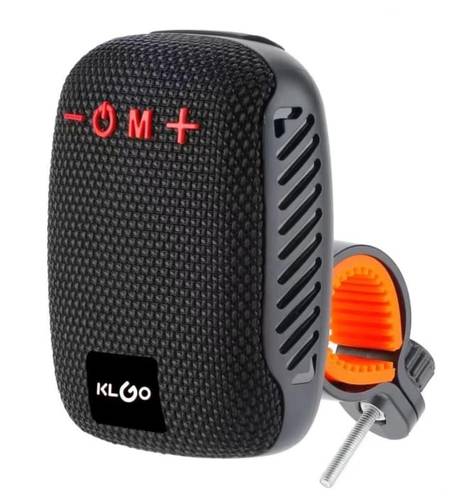 مكبر صوت محمول KLGO LY-666 بلوتوث مع حامل للدراجة 
