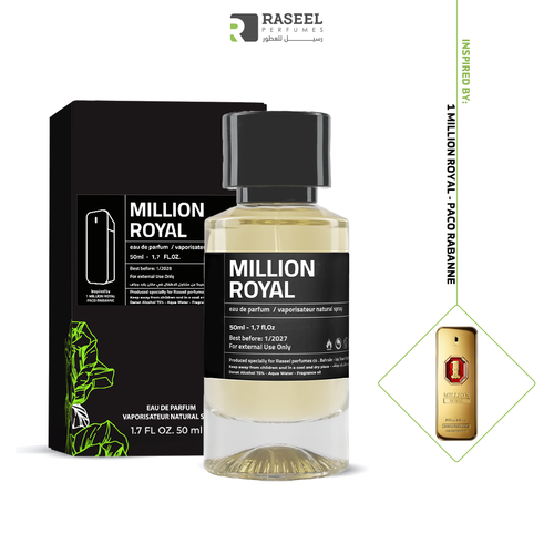 عطر رسيل مستوحى من وان ميليون رويال - باكو رابان 50 مل