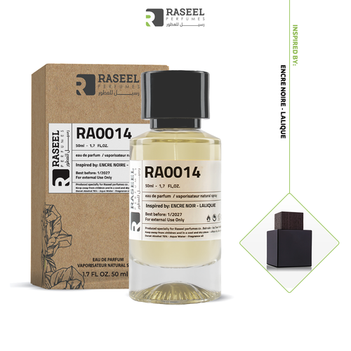 RA0014 - Inspired by Encre Noire - Lalique - 50ml