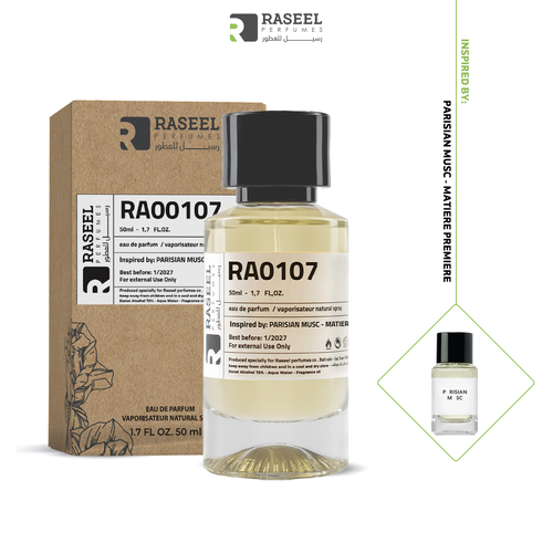 RA0107 - Inspired by: Parisian musc - matiere premier - 50ml