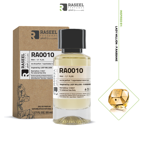 RA0010 - Inspired by lady million p.rabanne - 50ml