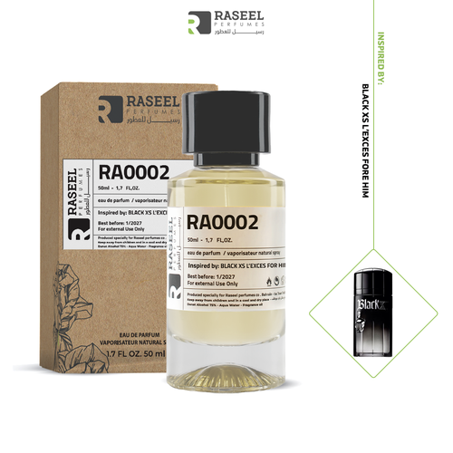 RA0002 - Inspired by Black Xs for him - 50ml