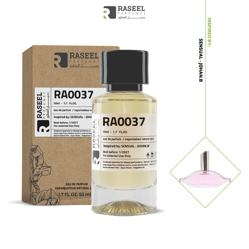 RA0037 Inspired by sensual - Johan B - 50ml