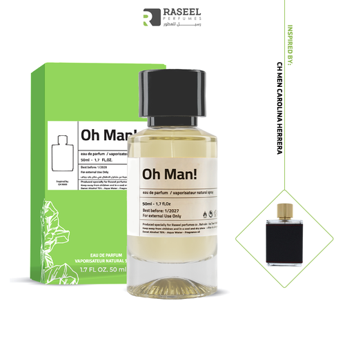 RA0020 - Inspired by: CH MEN - carolina herrera - 50ml