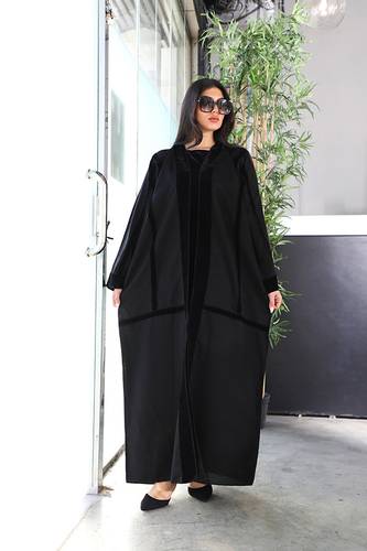 عبايا كتان واسعه