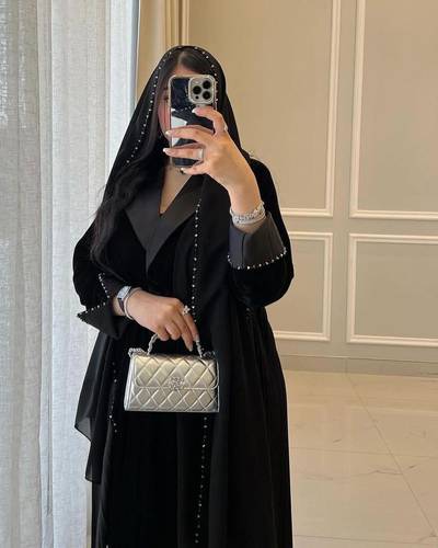 عباية مخمل و تفته