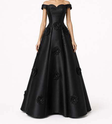 Black Rose Dress