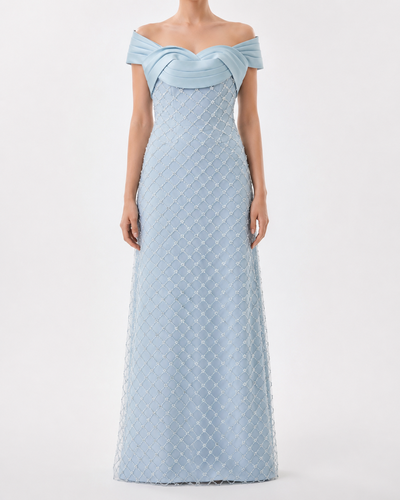 Celeste Pearl Gown