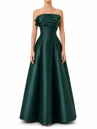 Dark Green Dress