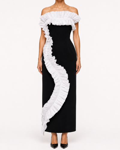 ‏Jet Black Dress