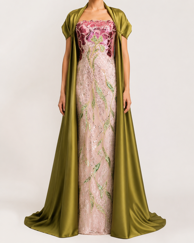 Emerald Bloom Dress