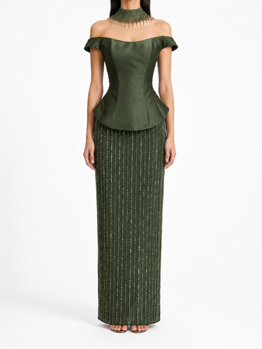 Emerald Royale Gown
