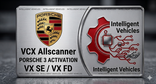 VCX Allscanner Porsche 3 Activation VX SE / VX FD