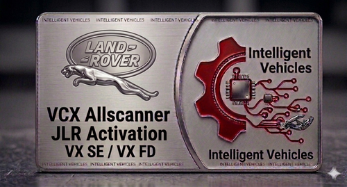 VCX Allscanner JLR Activation VX SE / VX FD