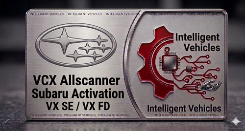 VCX Allscanner Subaru Activation VX SE / VX FD