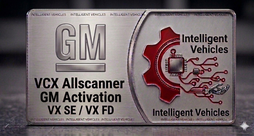 VCX Allscanner GM Activation VX SE / VX FD