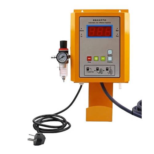 Full-Automatic Car Tire Shop Inflator Air Pump Car Repair Shop Wall-Mounted Tire Digital Display Inflator Pumping Machine