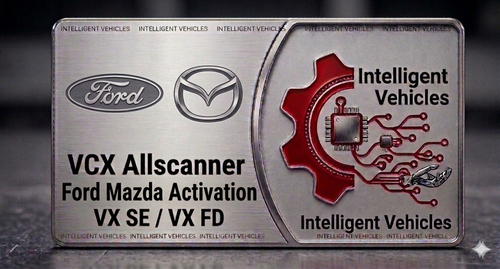 VCX Allscanner Ford Mazda Activation VX SE / VX FD