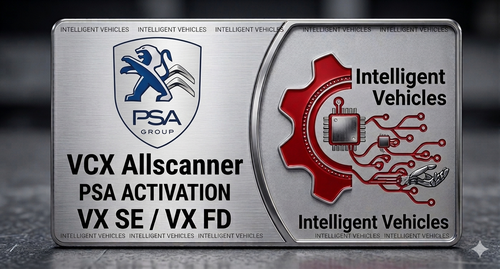 VCX Allscanner PSA Activation VX SE / VX FD