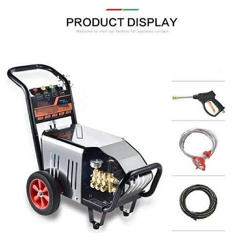 Multi-purpose high pressure pump for car washing and farm spraying