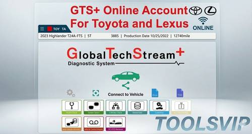 Official Toyota & Lexus GTS+ (Global TechStream Plus) Online Subscription – 1 Year Full Access