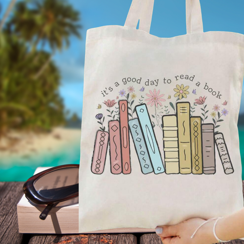 Reading Time Tote Bag