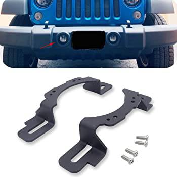 jeep wrangler jk fog lights brakets