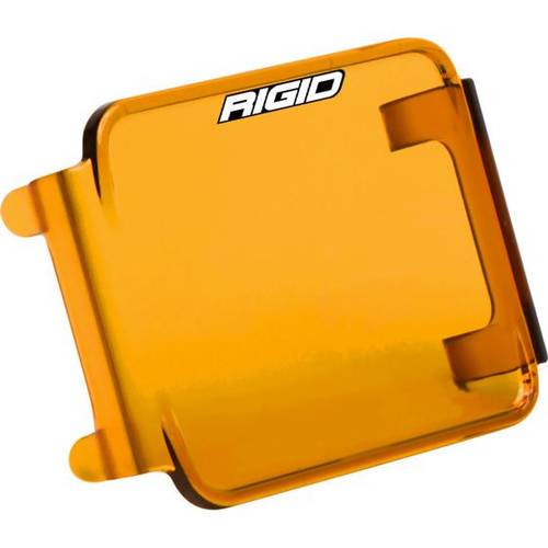 RIGID D-Series Pro LED Light Cover - Amber - Single