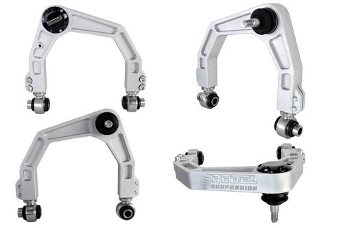 Pair of Aluminum Front Upper Control Arms for Land Cruiser LC200 (Alpha Design) By REBEL SUSPENSION
