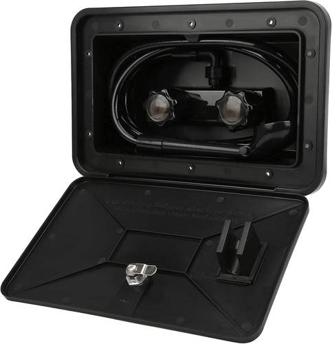 Black Shower Box