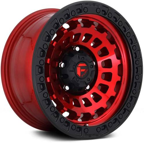 Redand black Wheels D632  17-9 