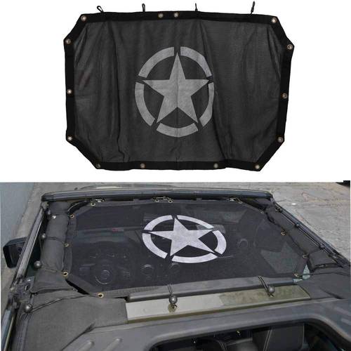 WRANGLER JK MESH SUN SHADE 2007-2018