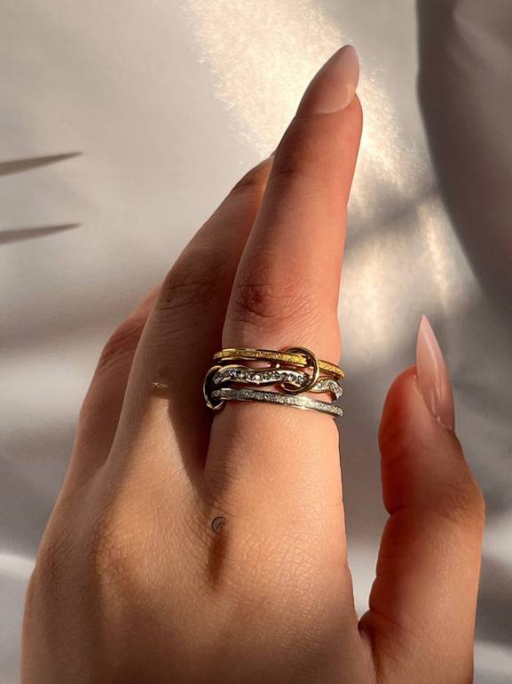 3 layer ring ✨