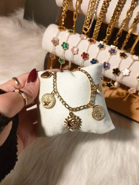 Sun & coin bracelet ✨️