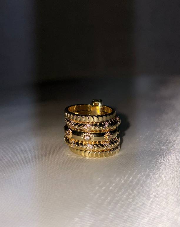 5 layers Stacked Ring4✨