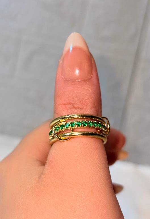 Colored 3 layer ring 3✨