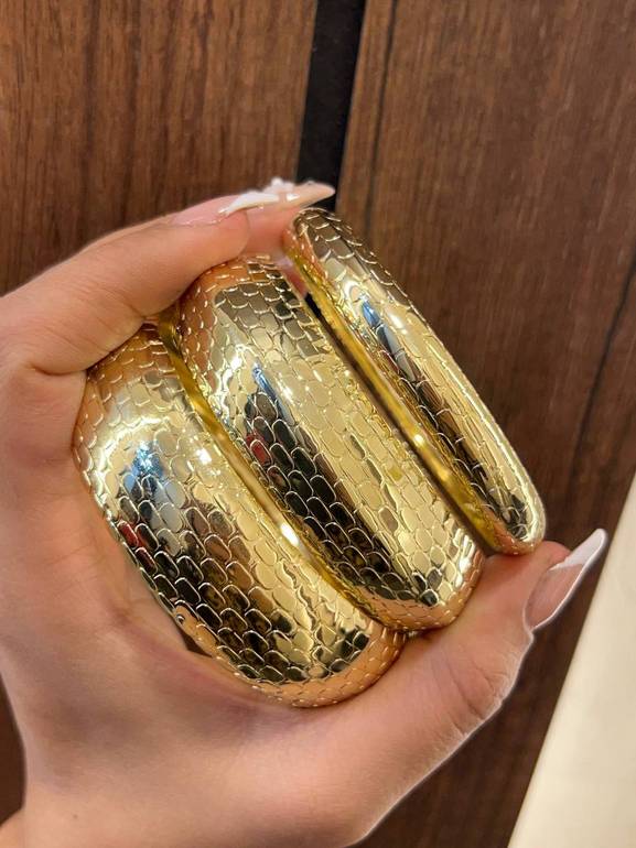 Three-layer bangle1✨
