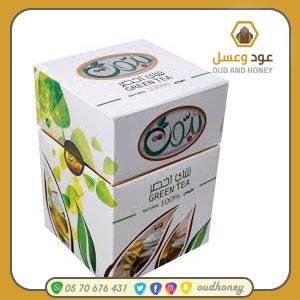 علبه شاي نبوت الأخضر الطبيعي + علبة شاي احمر مجانا