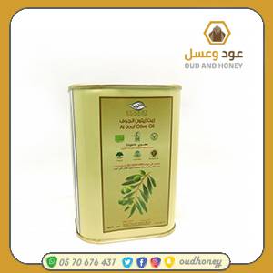 الجوف زيت زيتون بكر 250 مل علب