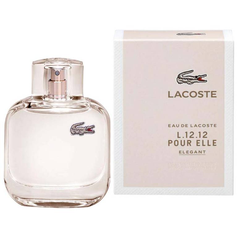 عطر او دي لاكوست ال.12.12 بور ايلي ايلغنت للنساء - او دي تواليت 90 مل 