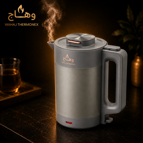 غلاية وهاج 1200w بسعة 1.6 لتر بـ قاعدة strix الأصلية