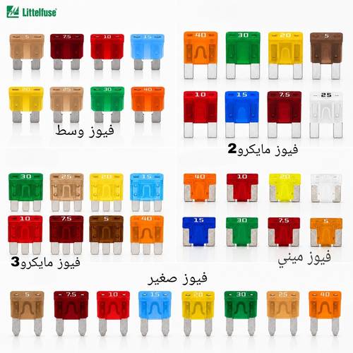 فيوزات وكالة أصلية من Littelfuse®