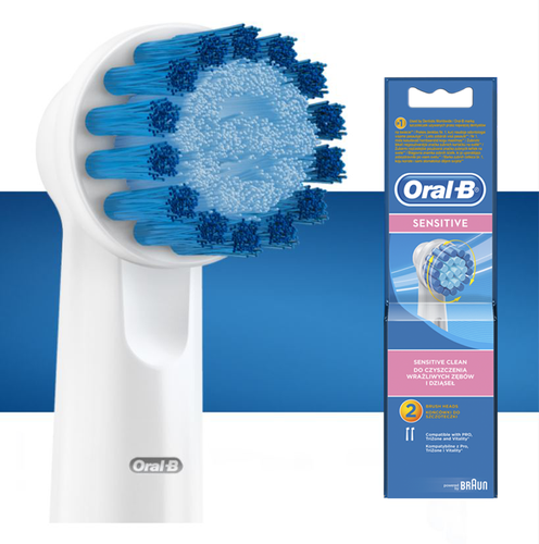 رؤوس فرش الأسنان الكهربائية فائقة النعومة ORAL-B