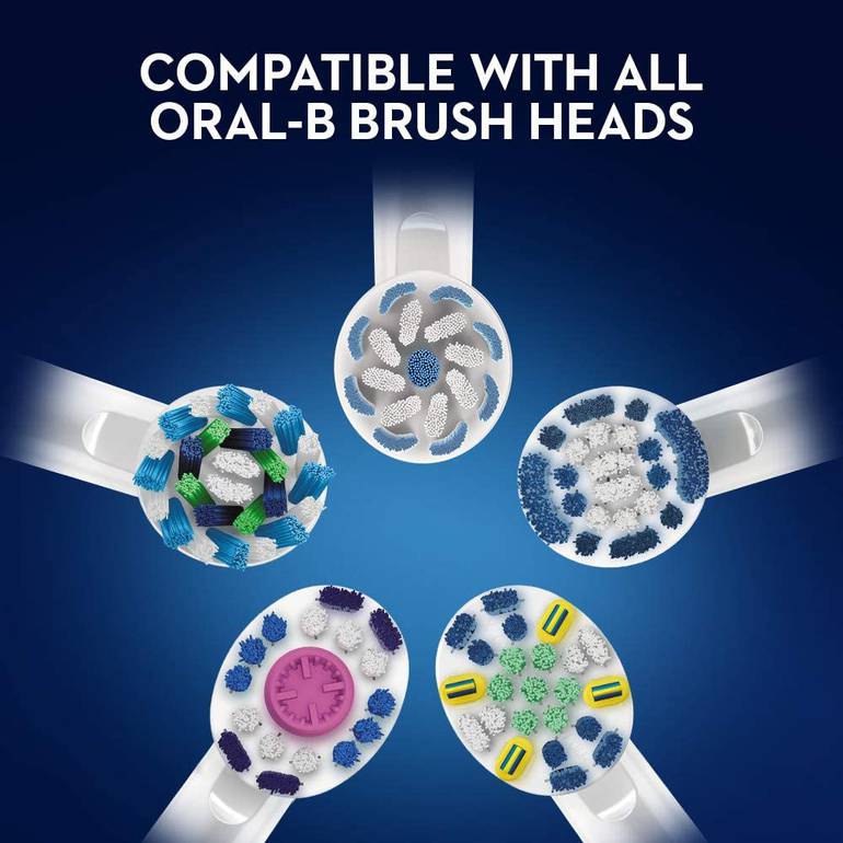 فرشاة اسنان كهربائية لون اسود تنظيف عميق  ORAL-B 