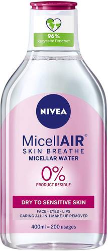 ماء ميسلر لإزالة المكياج ميسلاير للبشرة الحساسة من نيفيا - 400مل