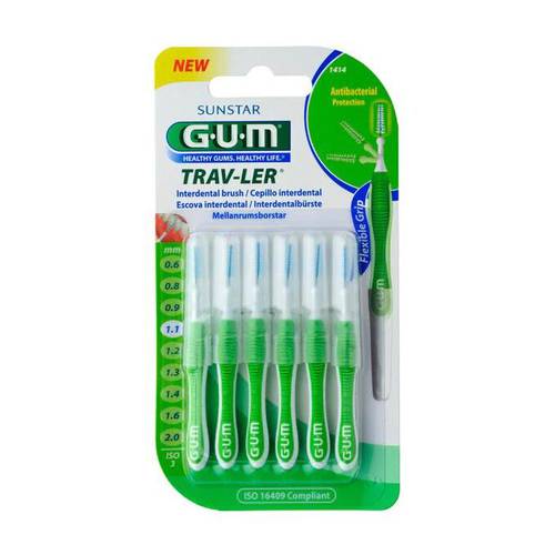فرشاة تنظيف مابين الاسنان تراف-لير  1.1مم - GUM