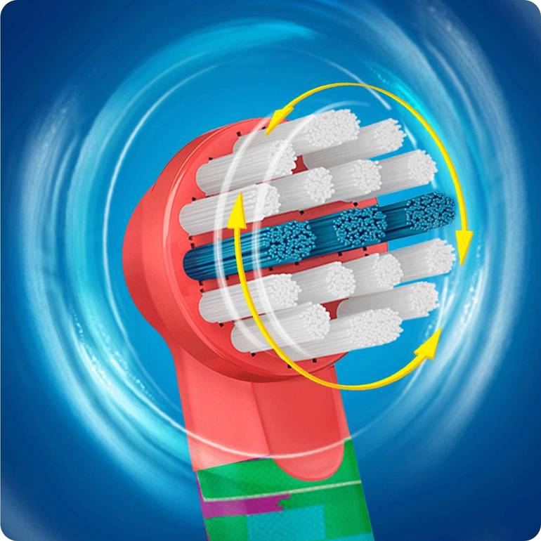 رؤوس فرش الأسنان الكهربائية فائق النعومة للأطفال ORAL-B