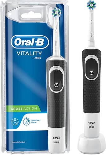 فرشاة اسنان كهربائية لون اسود تنظيف عميق  ORAL-B 