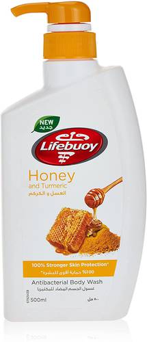 لايفبوي غسول الجسم بالعسل والكركم 500مل